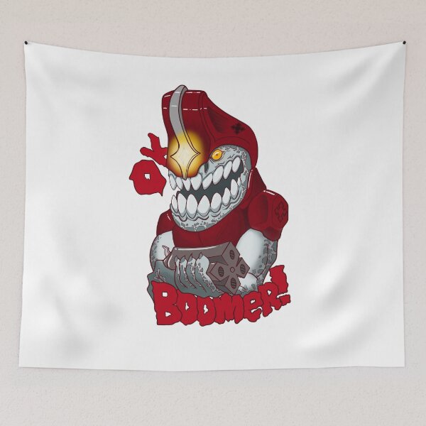 Item preview, Gears of war boomer sticker designed and sold by Black-hands.
