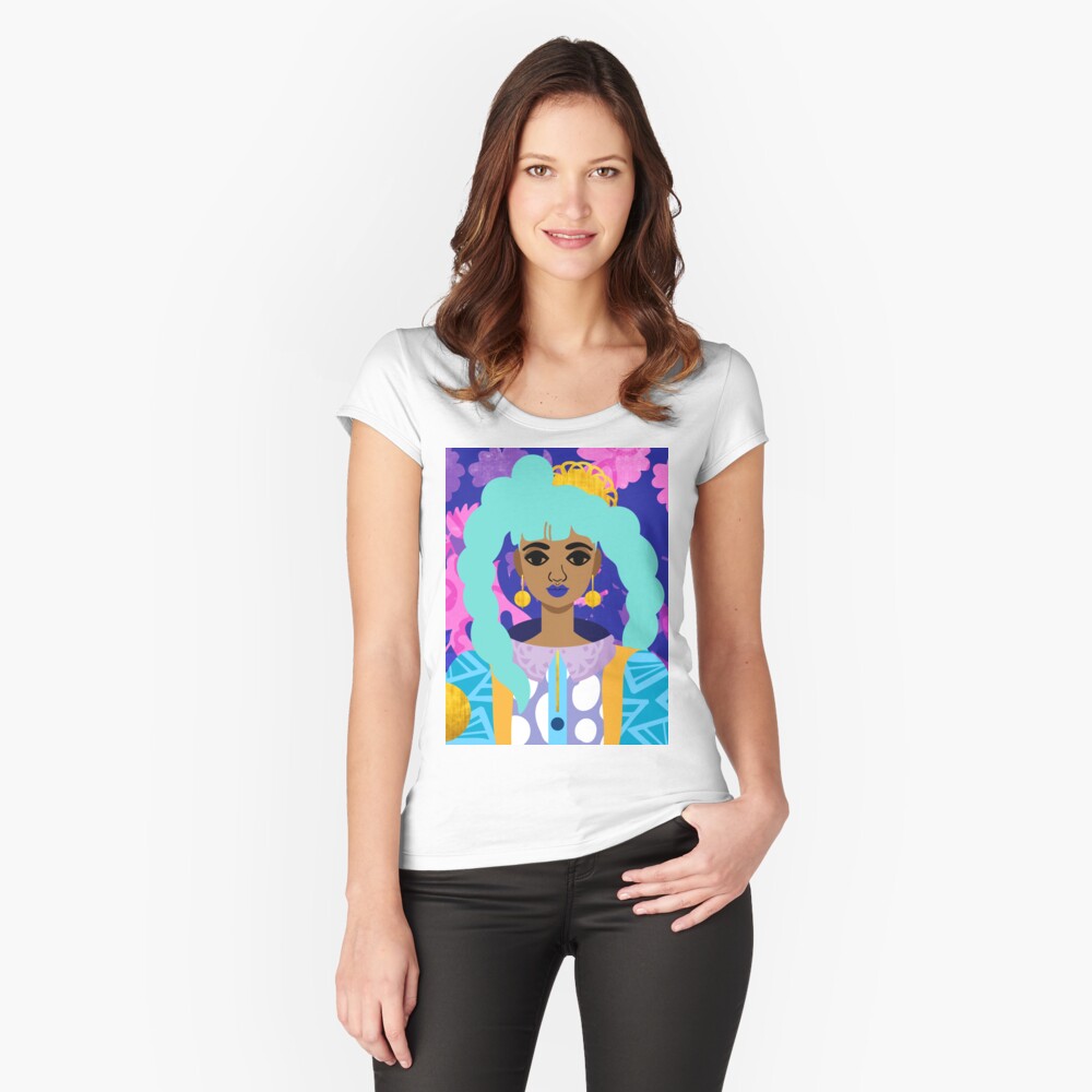 Item preview, Fitted Scoop T-Shirt designed and sold by TabithaBianca.