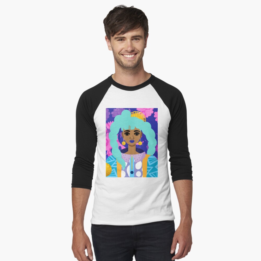 Item preview, Baseball ¾ Sleeve T-Shirt designed and sold by TabithaBianca.