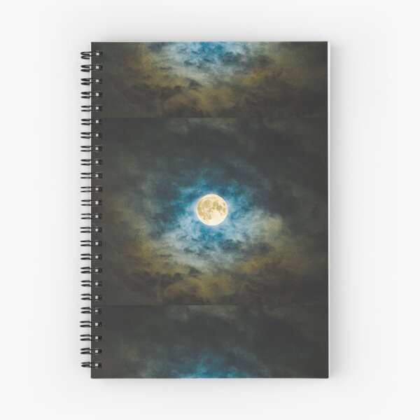 Item preview, Yellow Full Moon in Blue Sky designed and sold by Cas Corbin.