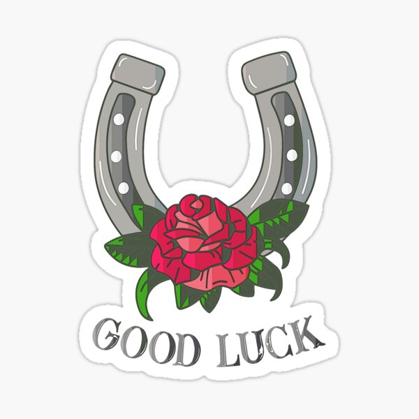 Good Luck  Sticker