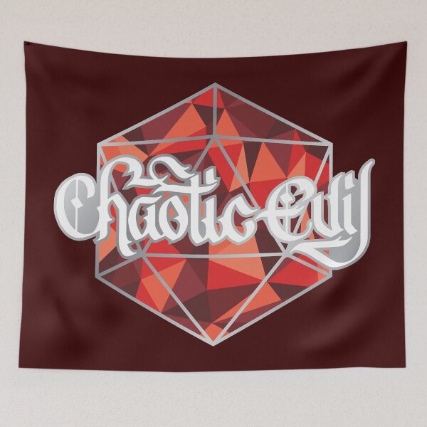 Item preview, Chaotic Evil D20 designed and sold by polliadesign.