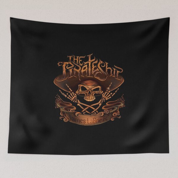 Item preview, Pirate Ship Official Shirt designed and sold by Metal-Worms.