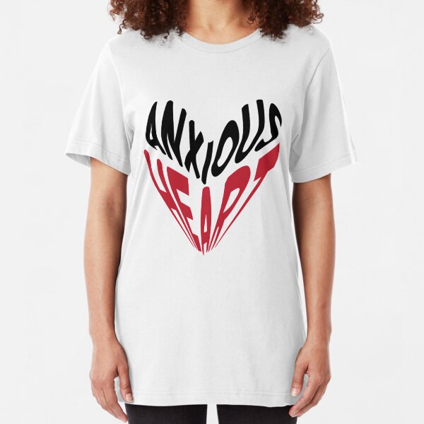 Anxious Heart Slim Fit T-Shirt