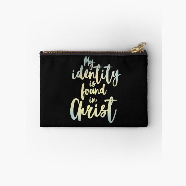 Item preview, Christian quote My identity is found in Christ designed and sold by pureheartvision.