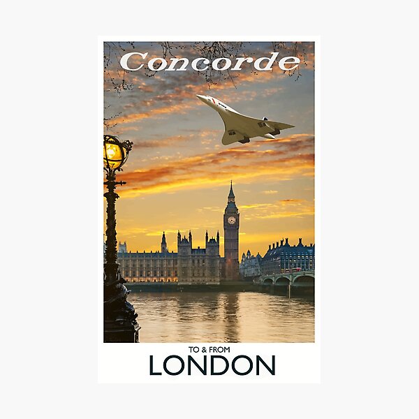 Item preview, Concorde to & from London designed and sold by Speedbirddesign.