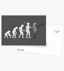 Evolution of Bean (White) Postcards