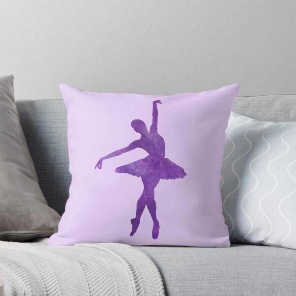 Item preview, Purple Ballerina Silhouette designed and sold by LifeandTea.