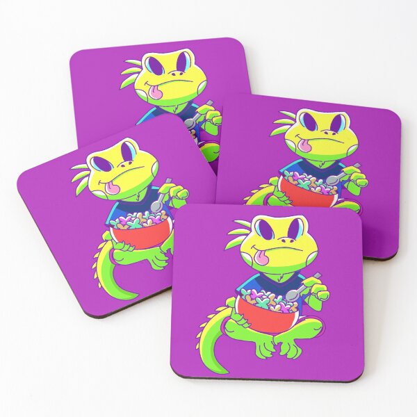 Item preview, Iguana Bowl of Cereal Saturday Morning designed and sold by RayneGallows.