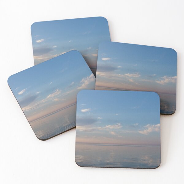 Item preview, Silky Satin on the Lake - Soft Puffs and Brushstrokes designed and sold by Georgia Mizuleva.