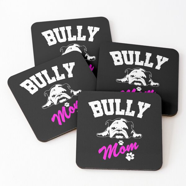 Item preview, Womens Bully Mom - Bulldog girl - Paw & Dog funny English Bulldog T-Shirt designed and sold by urban-design.