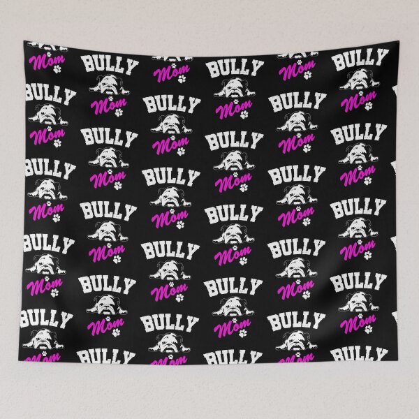 Item preview, Womens Bully Mom - Bulldog girl - Paw & Dog funny English Bulldog T-Shirt designed and sold by urban-design.
