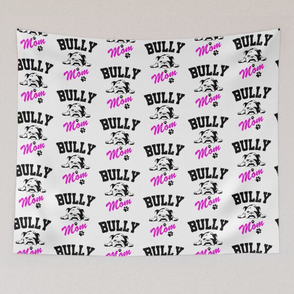 Item preview, Womens Bully Mom - Bulldog girl - Paw & Dog funny English Bulldog T-Shirt designed and sold by urban-design.