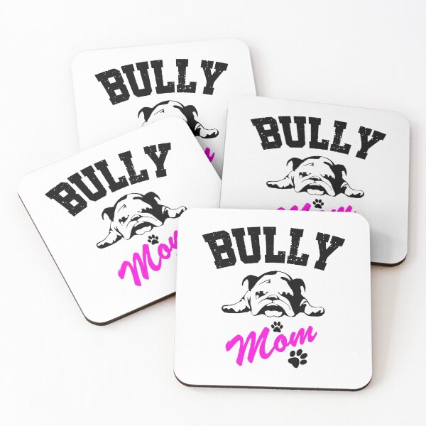 Item preview, Womens Bully Mom - Bulldog girl - Paw & Dog funny English Bulldog T-Shirt designed and sold by urban-design.