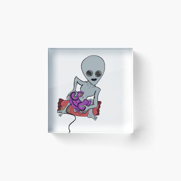 Item preview, Alien Gamer designed and sold by Eggcelantarts.