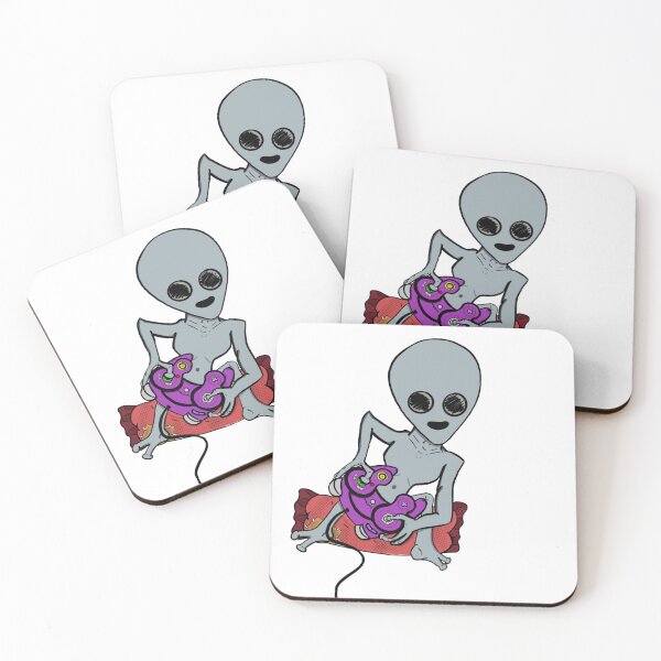 Item preview, Alien Gamer designed and sold by Eggcelantarts.