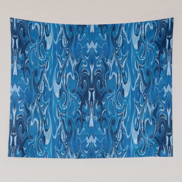 Aperçu de l'œuvre Ocean Blues créée et vendue par DAMCDesigns.