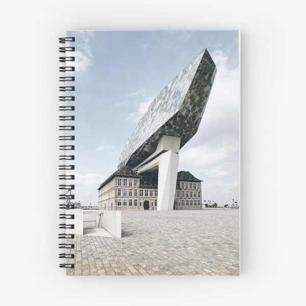 Item preview, Antwerp Port House by Zaha Hadid Architects | Belgium Framed Art Print designed and sold by Architecture  Fan Art.