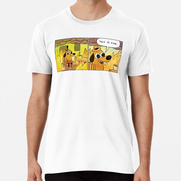 Camisetas Todo Esta Bien Meme Redbubble