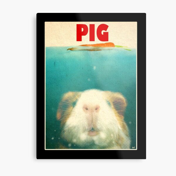 Little Sea Pig Metal Print