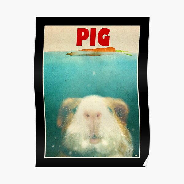 Petit cochon de mer Poster