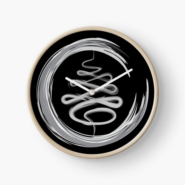 Zen Circle bright Clock