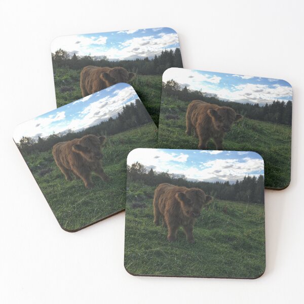 Item preview, Scottish Highland Cattle Calf 1806 designed and sold by SaarelaHighland.