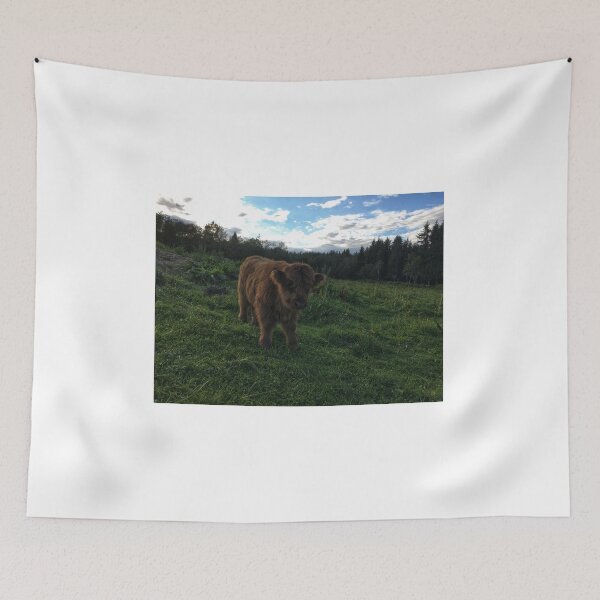 Item preview, Scottish Highland Cattle Calf 1806 designed and sold by SaarelaHighland.
