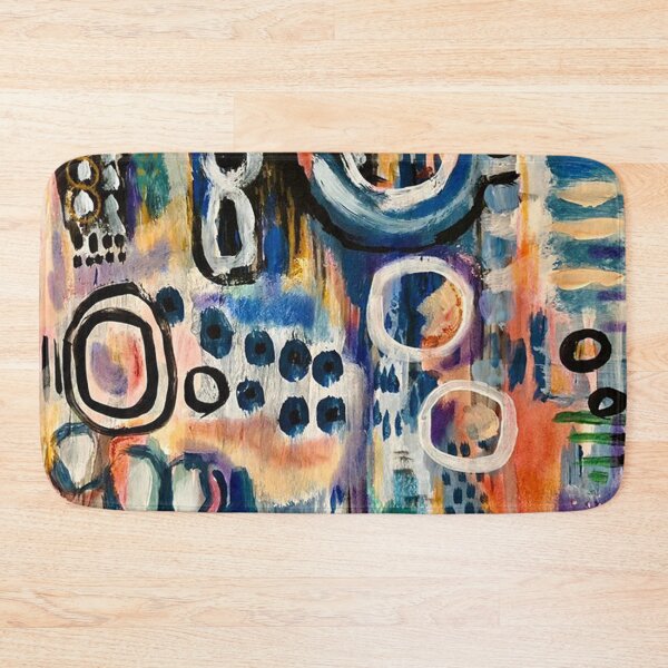 Item preview, Coming up Peaches / OOAK /  Beautiful Abstract / Bright Modern Art / Contemporary designed and sold by artenvironments.