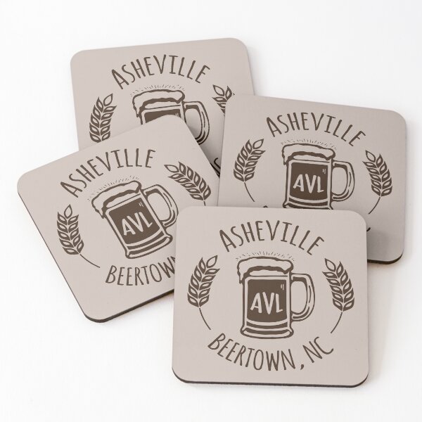 Item preview, Asheville Beertown, NC - Brown on Brown designed and sold by Serena's Asheville Merch.