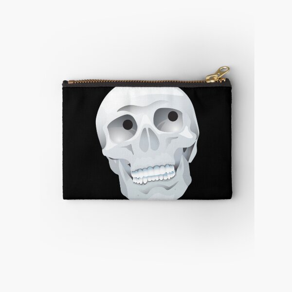 Item preview, White skull looking up designed and sold by jazzydevil.