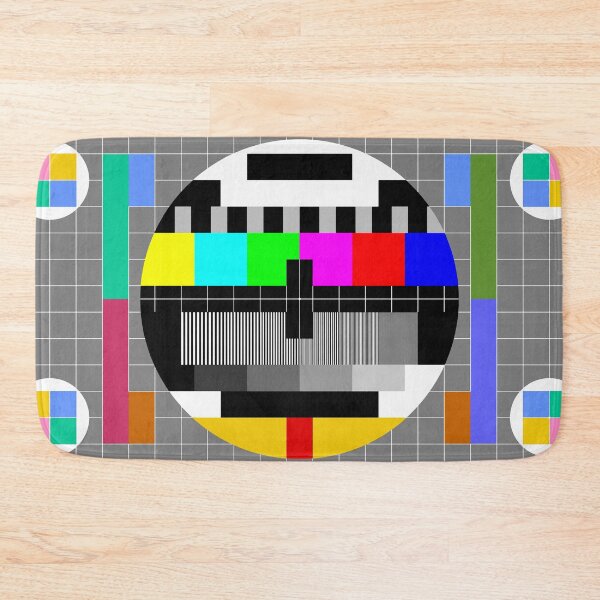 Item preview, Calibration Test Card, TV monitor film, video geek designed and sold by Glimmersmith.