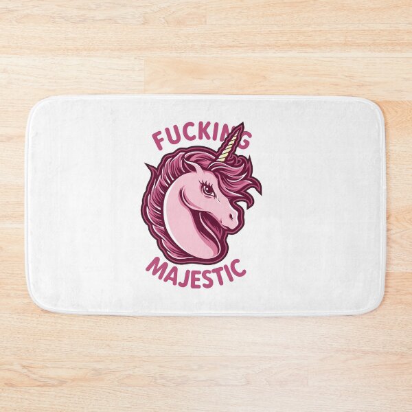 Item preview, Fucking Majestic Unicorn Feminist Emblem Logo Social Statement Rude Funny designed and sold by M3G4MERCH.