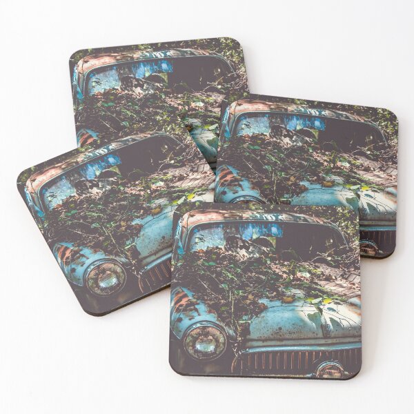 Item preview, Abandoned Classic Blue Car designed and sold by Cas Corbin.