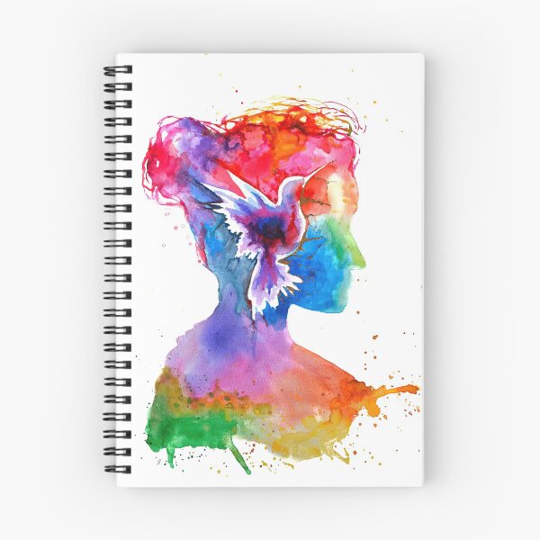 Item preview, Inner Lands - Woman Silhouette with bird designed and sold by Elaine Puhek.