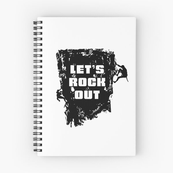 Item preview, Rock Climbing Let's Rock Out designed and sold by StudioUnrefined.