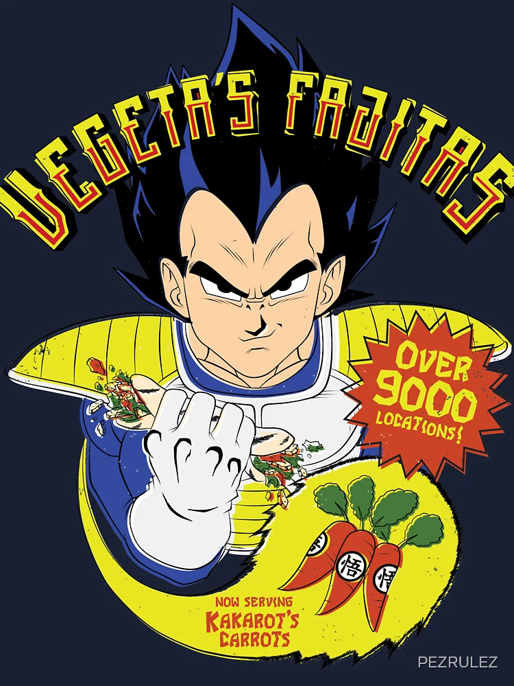 Dragon Ball Z Vegeta (Over 9000) #676