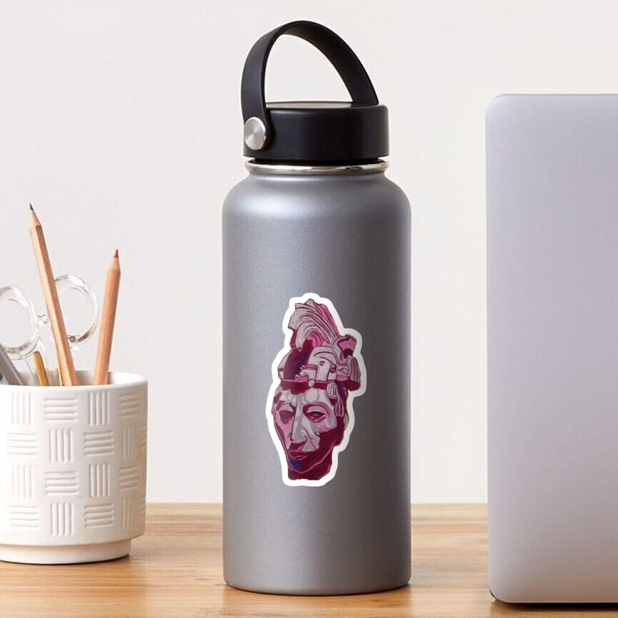 Lord Pakal Bust Sticker