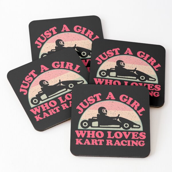 Item preview, Just A Girl Who Loves Kart Racing designed and sold by inkedtee.