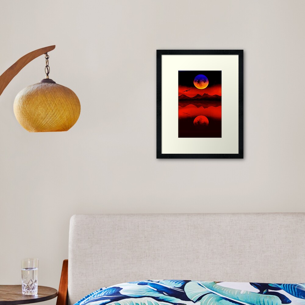 Item preview, Framed Art Print designed and sold by ronmoss.