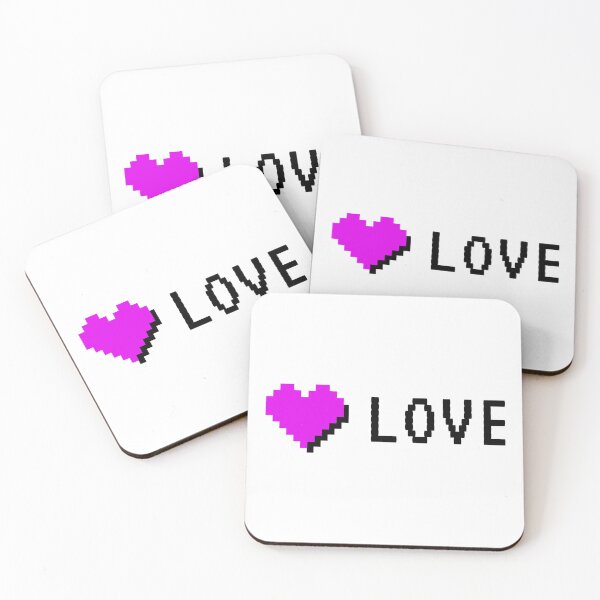 Item preview, Love with a pixelated heart designed and sold by KorSeouDesign.