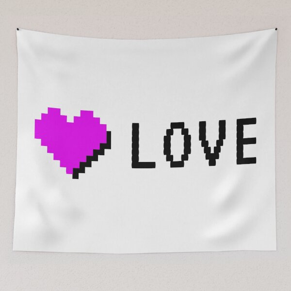 Item preview, Love with a pixelated heart designed and sold by KorSeouDesign.