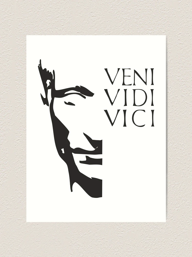 Veni Vidi Vici Art Board Print for Sale by ojasha