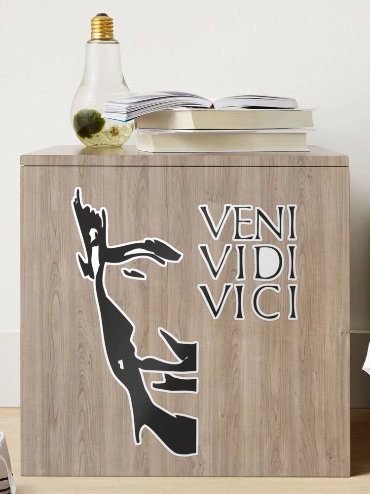 Adesivo Veni Vidi Vici | Zazzle Portugal