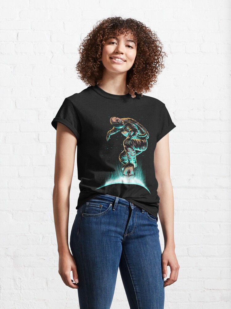 Alternate view of Space Grind Classic T-Shirt