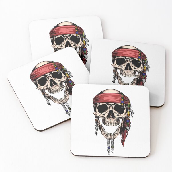 Artikelvorschau, Totenkopf eines toten Jack Sparrow, eines Piraten, der lacht entworfen und verkauft von Astalawistababy.