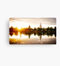 Idaho Falls Temple - Sunrise Canvas Print