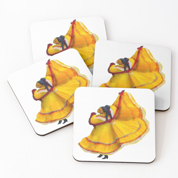 Item preview, Baile Folklorico Vestido Amarillo designed and sold by Ivan Ramirez.