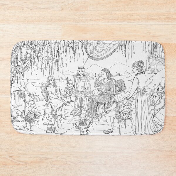 Item preview, The Palace Garden Tea Party designed and sold by reynoldjay.