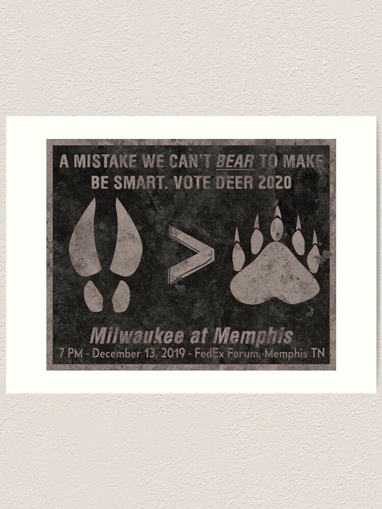 Alternate view of A Mistake We Can't Bear To Make Art Print